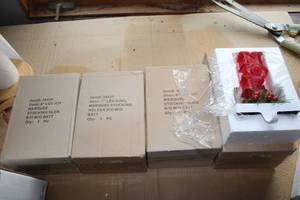 lot 641 image: Set of 4 LED Marquee Stocking Holders