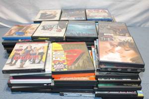 lot 60 image: Large Collection of Movies and PC Games DVDs