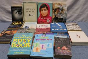 lot 63 image: Collection of 16 Assorted Books Including Novels and Non-Fiction