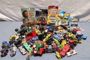 lot 66 image: Assorted Collection of Toy Cars and Trucks
