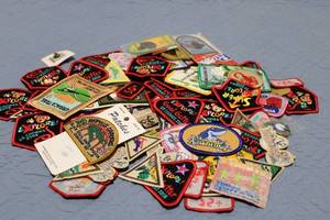 lot 73 image: Collection of Assorted Embroidered Patches