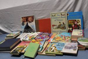 lot 77 image: Large Collection of Books and Coloring Books Assortment