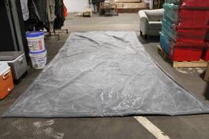 lot 101 image: Large Industrial-Grade Tarp 16ft x 8ft