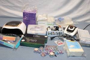 lot 166 image: Professional Nail Salon Equipment and Supplies Set