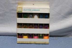 lot 183 image: Hand Made Modern Glitter Library 18 Colors Set