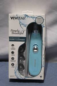 lot 184 image: Vivitar Simply Beautiful Ultra Suction Pore Cleanser with Attachments