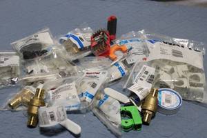 lot 191 image: Collection of Plumbing Supplies and Tools