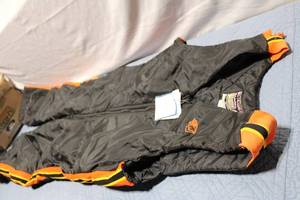 lot 248 image: Arcticwear Black and Orange Insulated Coveralls - M Tall