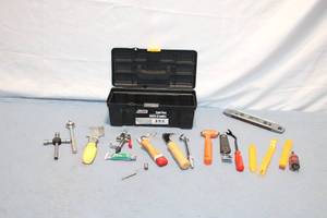lot 278 image: Comprehensive Tool Set with Tool Box and Various Hand Tools
