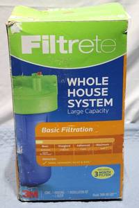 lot 437 image: Filtrete Large Capacity Whole House Water Filtration System