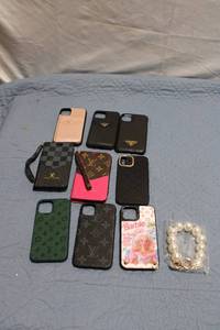 lot 445 image: Collection of Designer Inspired iPhone 12 Pro Max Cases