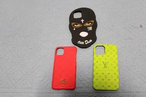 lot 448 image: Set of 3 Designer iPhone 12 Pro Max Cases