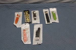 lot 455 image: Collection of 7 Designer-Inspired Watch Bands for Apple Watch 3840mm