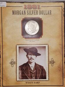 1881 Morgan Silver Dollar