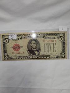 1928 Red F $5