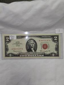 1963 Red Seal  $2-Uncirculated