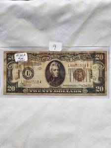 1934 A $20 Hawaii