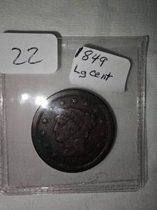 1849 Large Cent