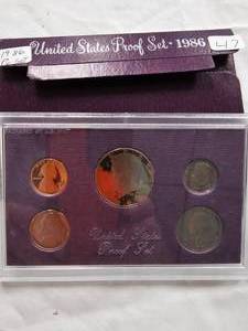 1986 Proof Set