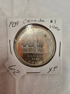 1939 Canadian $1 Silver