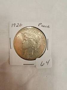 1926 Peace Dollar, uncirculated