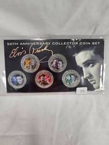 50th Anniversary Elvis Collectors Coin