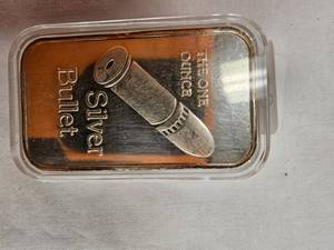 1 Troy Ounce Silver bar