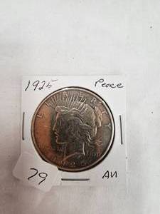 1925 Liberty Dollar, AU