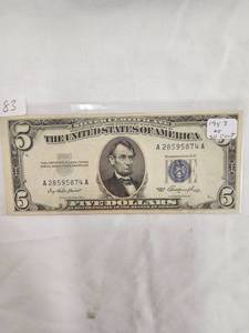 1953  $5 Silver Certificate