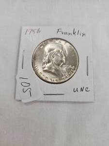 1956 Franklin Half Dollar, UNC