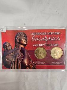 2006 Lost Sacajawea Golden Dollars Set