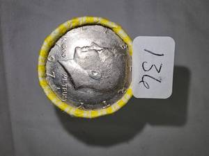 Unsearched Reserve Roll Kennedy Half Dollars