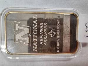 National 1 oz Troy SIlver