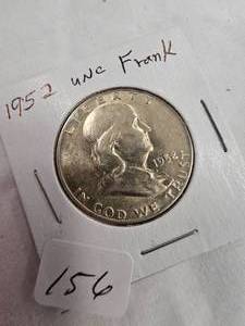 1952 Franklin Half Dollar