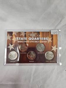 2005  State Quarter Set, BU