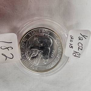 2018 Canadian Silver Round 12 oz