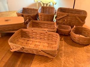Longaberger Baskets Lot