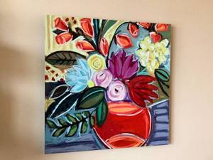 Floral Wall Hanging Art
