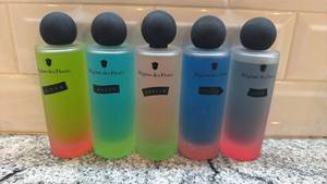 lot 51 image: Set of 5 Regime des Fleurs Parfum Bottles - Used, Nearly Full