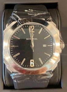 New Ruckstuhl Crystal Glass Watch $635 Retail