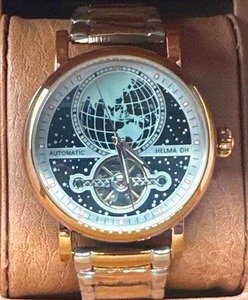 Brand New Helma DH Earth Space Watch wGiftbox $1081 Retail