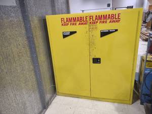lot 18 image: SE-Cur-All Flammable Cabinet...
