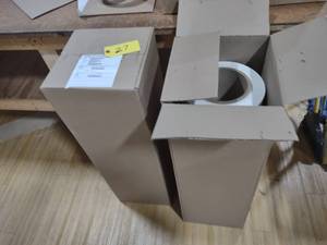 lot 27 image: (2) Boxes Vinyl Rolls, Includes (2)...