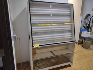 lot 29 image: Rolling Light Table, 48 x 40...