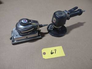 lot 67 image: (2) Air Sanders...
