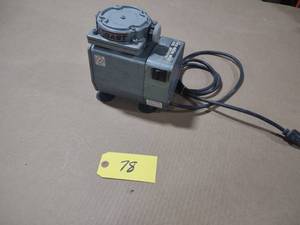 lot 78 image: Gast Vacuum Pump...