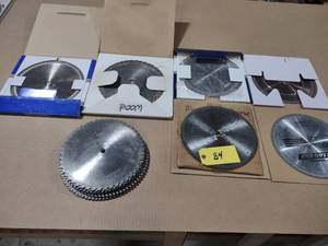 lot 84 image: Approx. (15) 10 Saw Blades...