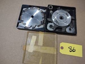 lot 86 image: (2) Dado Blades...