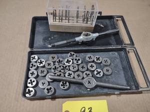 lot 93 image: Assorted Taps & Dies...