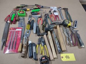 lot 96 image: Assorted Tools...